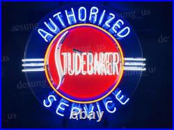 Stvdebaker Authorized Service Vintage Style Cave Acrylic Neon Signs 24x24