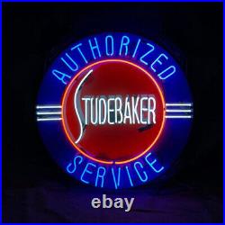 Stvdebaker Authorized Service Vintage Style Cave Acrylic Neon Signs 24x24