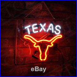 TEXAS Neon Sign Gift Custom Boutique Wall Decor Porcelain Vintage Store Beer