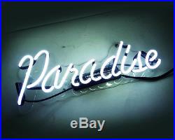 TN052 Paradise Vintage Neon Light Sign Hand Craft Beer Pub Store Display