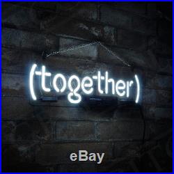 (TOGETHER) Neon Sign Light Bedroom Wall Window Bar Beer Pub Club Vintage Store