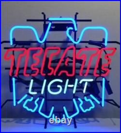 Tecate Light Custom Neon Decor Artwork Bar Shop Vintage Neon Light