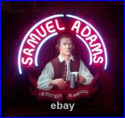 The Best Beer In America Display Pub Restaurant Acrylic Vintage Neon Sign 20