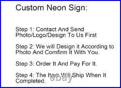 The Man Cave Cheer Beer Vintage Neon Light Sign Bar Pub Cave Wall Decor 24x20