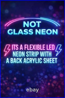 The World Is Yours Neon Sign 19x11 Light Man Cave Beer Bar Vintage Wall Decor