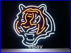 Tiger Real Vintage Neon Light Sports Team Sign Home Bar Collectible Sign