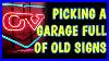 Treasure_Trove_Of_Vintage_Signs_U0026_Advertising_Picking_A_Packed_Garage_01_fc