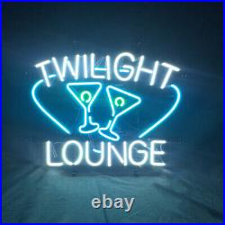 Twilight Lounge Martini Cup Cave Neon Sign Vintage Bar Party Lamp