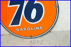 UNION 76 Gasoline Oil Vintage Style Porcelain Signs Gas Pump Man Cave Station