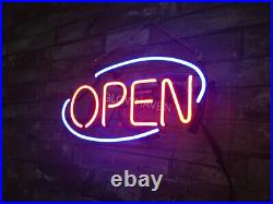 US STOCK Red Open Vintage Style Neon Light Sign 16x9 Wall Bar Shop Decor US STOCK Red Open Vintage Style Neon Light Sign 16x9 Wall Bar Shop Decor