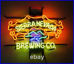 US STOCK Sierra Nevada Brewing Vintage Style Neon Beer Shop Wall Neon Light 24