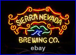 US STOCK Sierra Nevada Brewing Vintage Style Neon Beer Shop Wall Neon Light 24