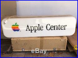 Ultra rare Apple Mac Macintosh Light Store sign official store vintage logo neon
