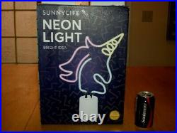 Unicorn Horse Neon Lite Sign, Vintage / New In The Box, 14.5 Colored Neon