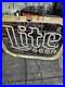 VINTAGE_21_X_16_3_COLOR_NEON_MILLER_LITE_BEER_SIGN_Fpr_Parts_Please_READ_01_zna