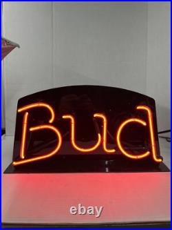 VINTAGE BUDWEISER BUD Neon Sign ANHEUSER-BUSCH BAR DECOR