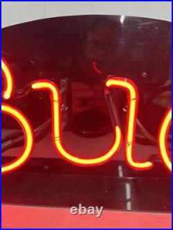 VINTAGE BUDWEISER BUD Neon Sign ANHEUSER-BUSCH BAR DECOR
