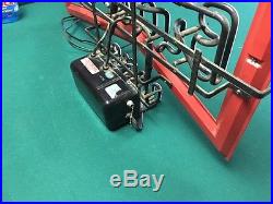 Vintage Budweiser On Tap Bow Tie Neon Bar Sign Vintage Budweiser On Tap Bow Tie Neon Bar Sign