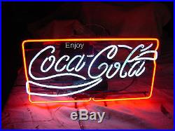 VINTAGE COCA COLA NEON SIGN MN- FG-3932 COKE SIGN by ACTOWN RARE GAME ROOM BIN