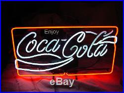 VINTAGE COCA COLA NEON SIGN MN- FG-3932 COKE SIGN by ACTOWN RARE GAME ROOM BIN