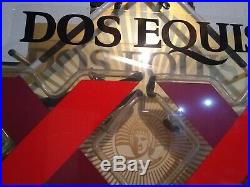 VINTAGE Dos Equis On Tap Neon Beer Sign Excellent Condition 1998 Rare Free Ship