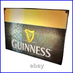 VINTAGE GUINNESS PINT BEER BAR NEON SIGN LIGHT BOX RARE. Works VINTAGE GUINNESS PINT BEER BAR NEON SIGN LIGHT BOX RARE. Works