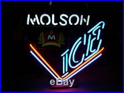 VINTAGE Molson Ice Breweriana Neon 3-Colors