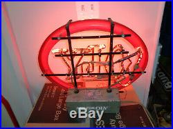 VINTAGE OLY BEER LIGHTED NEON BAR SIGN Olympia Beer MAN CAVE VERY COOL