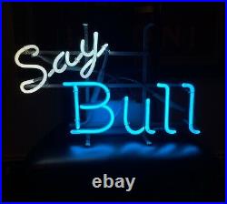 VINTAGE Say Bull Neon Light Beer Sign VERY RARE 1979 (SAME DAY SHIPPING) VINTAGE Say Bull Neon Light Beer Sign VERY RARE 1979 (SAME DAY SHIPPING)