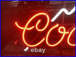 (VTG) 1987 Coors Beer Neo Neon Light Up Bar Sign Game Room Man Cave RARE