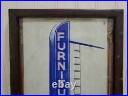 VTG Antique Original Comet Neon Sign Concept Drawing Sketch ORR FURNITURE CO