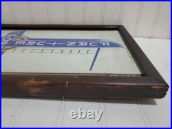 VTG Antique Original Comet Neon Sign Concept Drawing Sketch ORR FURNITURE CO