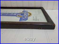 VTG Antique Original Comet Neon Sign Concept Drawing Sketch ORR FURNITURE CO