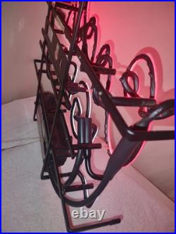 VTG Authentic COORS LIGHT Beer NEON Light Bar Sign USA Union Made Works Great