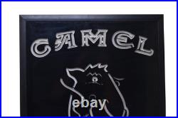 VTG Joe Camel 1990's Hanging or Tabletop Neon Bar Light (19 x 25) VTG Joe Camel 1990's Hanging or Tabletop Neon Bar Light (19 x 25)