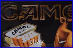 VTG Joe Camel 1993 Cigarettes Neon Advertising Sign Beer Bar Light OPEN