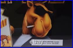 VTG Joe Camel 1993 Cigarettes Neon Advertising Sign Beer Bar Light OPEN