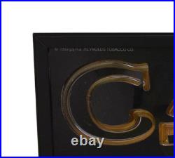 VTG Joe Camel 1993 Cigarettes Neon Advertising Sign Beer Bar Light OPEN