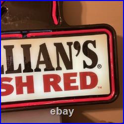 VTG Killians Irish red LARGE neon beer sign made in USA man cave bar sign