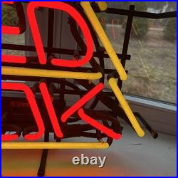 VTG Red Hook Neon Light Advertising Sign Lighted Man Cave Rare Beer GHN Bar Rare