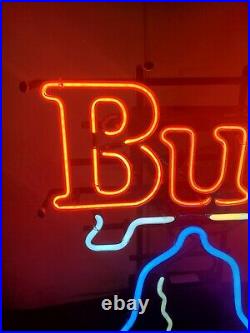 Very Rare Vintage Budweiser Beer Liberty Bell Neon Light Up Sign