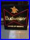 Vintage1985_Budweiser_King_of_Beer_Blue_Lighted_Sign_WORKS_Faux_Neon_ManCave_Bar_01_kzff