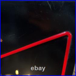 Vintage1985 Budweiser King of Beer Blue Lighted Sign WORKS Faux Neon ManCave Bar