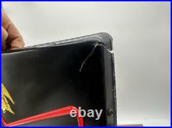 Vintage1985 Budweiser King of Beer Blue Lighted Sign WORKS Faux Neon ManCave Bar