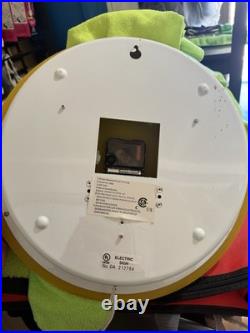 Vintage 16 Crown Royal Wall Clock Neon Lighted Sign Whiskey Whisky Bar