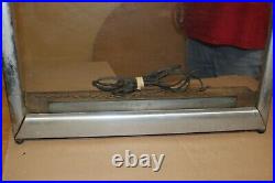 Vintage 1940's Metal & Glass Lighted Restaurant 21 Counter Display Neon Sign Vintage 1940's Metal & Glass Lighted Restaurant 21 Counter Display Neon Sign