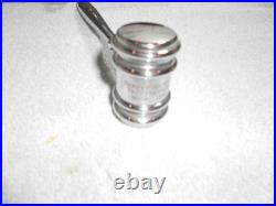 Vintage 1952 Chrome Gavel Harry Belsinger Pres. Neon Signs Of America Z 570