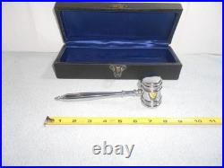 Vintage 1952 Chrome Gavel Harry Belsinger Pres. Neon Signs Of America Z 570