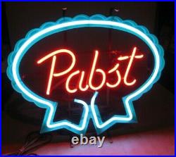 Vintage 1960's/70's Pabst Blue Ribbon Beer Neon Sign Light PBR