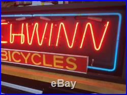 Vintage 1970's SCHWINN Bicycle Co NEON SIGN